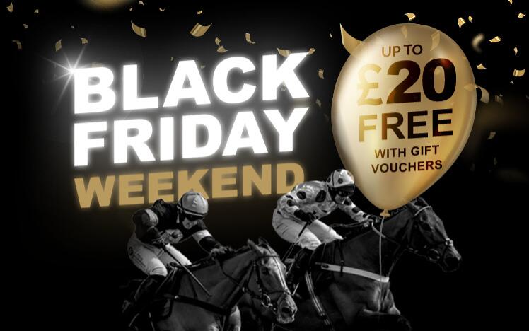 Treat someone with a black friday gift voucher to enjoy live horse racing at Brighton Racecourse. A unique Christmas present 