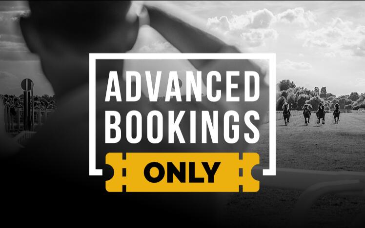 Advance Bookings Only at Brighton Racecourse