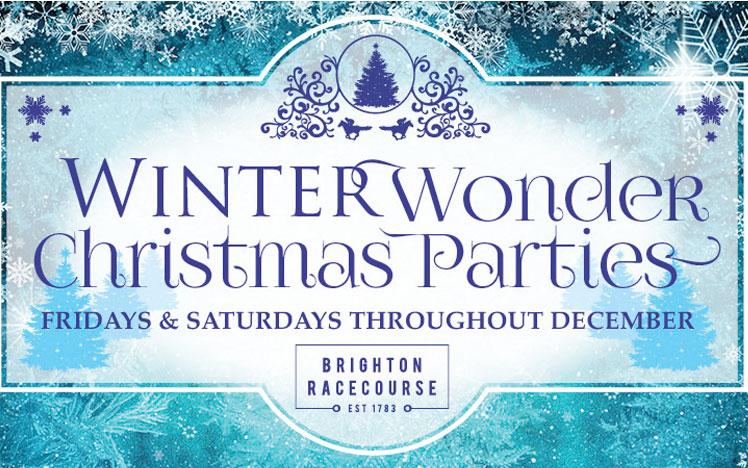 Winter wonder Christmas parties at Brighton Racecourse