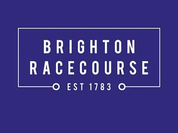 Brighton logo on blue background